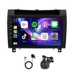 Autoradio 9inch avec car - play gps navigation mercedes - benz slk 2004 - 2011 android 14