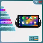 Autoradio android 13 2g + 32g pour fiat 500 2007 - 2014 avec 9 pouces �cran tactile gps bluetooth fm ...