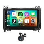 Autoradio android 13 9 pouces 2go + 32go pour mercedes b200 2004 - 2012 carplay / android auto sans fil ...
