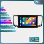Autoradio android 13 pour volkswagen vw sharan 7n 7n1 7n2 seat alhambra avec �cran tactile carplay gps ...