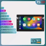 Autoradio android 13 pour vw golf 4 passat polo transport t5 multivan seat jetta avec 7 cran tactile ...