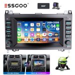 Autoradio android 14 - essgoo - 2go + 32go - mercedes - benz - carplay gps wifi bt dab cam�ra