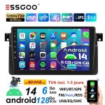 Autoradio android 14 - essgoo - 9 Écran tactile - 6go + 128go - carplay - bmw e46 Autoradio android 14 - essgoo - 9 Écran tactile - 6go + 128go - carplay - bmw e46