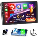 Autoradio android 15 2 + 64g carplay opel corsa c / d / astra h / zafira b 2006 - 2010 9