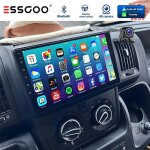 Autoradio android 15 2go + 64go pour fiat ducato citroen jumper peugeot boxer 9 �cran tactile carplay ...