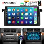 Autoradio android 15 - essgoo - 9 Écran tactile - carplay - bmw e46 - 4go + 64go Autoradio android 15 - essgoo - 9 Écran tactile - carplay - bmw e46 - 4go + 64go