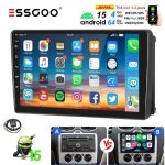Autoradio android 15 - essgoo - 9 pouces - 4go + 64go - carplay - ford transit / focus / fiesta