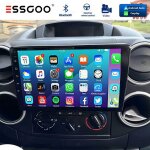 Autoradio android 9 pouces - essgoo - 2 + 32go - carplay - android auto - citroen berlingo 2008 - 2017 ...