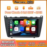 Awesafe autoradio android 13 pour mazda 6 2. 0 (2007 - 2012) 1go + 32go avec 9 �cran tactile carplay ...