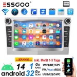 Autoradio android - essgoo - 7 - opel - carplay - android auto - 1go ram - 32go rom