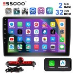 Autoradio android - essgoo - 9 - fiat ducato 2007 - 2015 - carplay - cam�ra de recul - gps