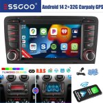 Autoradio android - essgoo - audi a3 - cran 7 - gps carplay bluetooth