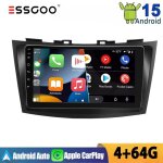 Autoradio android - essgoo - suzuki swift 2011 - 2017 - cran 9 - carplay - bluetooth - 4go + 64go