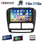 Autoradio android pour fiat doblo mk2 / opel combo d - essgoo - �cran 9 - 4 + 64go - carplay sans fil ...