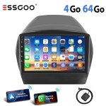 Autoradio android pour hyundai ix35 - essgoo - 9 pouces - carplay sans fil - bluetooth 4. 1 - gps int�gr� ...