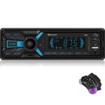 Autoradio bluetooth 5. 0 - poste radio voiture bluetooth - rds - 4x60w - 1dinfm / am autoradiosupporte ...