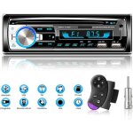 Autoradio bluetooth - choumicha - 1 din - microphone intgr - 260w - supporte mp3 / wma