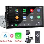 Autoradio bluetooth uverbon 7 auto radio 1 din carplay android multimedia player hd tentacle fm aux entr�e ...