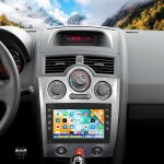 Autoradio camecho android 15 double din 7 pouces pour renault megane 2 avec bluetooth et gps
