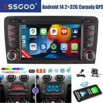 Autoradio avec cam�ra - essgoo - android 14 - audi a3 - 7 �cran - 2go ram - 32go rom