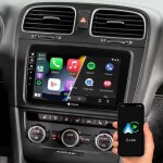 Autoradio dynavin android 8 pouces gps pour vw passat golf polo tiguan skoda avec carplay et dab +