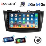 Autoradio - essgoo - android 15 - 9 - suzuki swift 2011 - 2017 - carplay - bluetooth