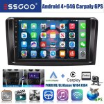 Autoradio - essgoo - android15 - 9 pouces - 4go + 64go - carplay - mercedes benz ml / gl 2005 - 2011 Autoradio - essgoo - android15 - 9 pouces - 4go + 64go - carplay - mercedes benz ml / gl 2005 - 2011