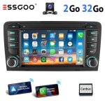 Autoradio - essgoo - audi a3 s3 - carplay / android auto - �cran ips 7 - android 14