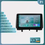Autoradio autoradio pour renault clio 3 2005 2006 2007 - 2014 lecteur multimdia sans fil carplay android ...
