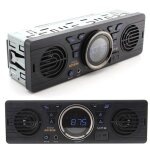 Autoradio avec syst�me mains libres bluetooth / haut - parleur / usb / aux in / fm / lecteur mp3 coffre ...