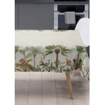 Autrefois nappe enduite imprimé nappe anti tache nappe 160x300cm motif jungle discover Autrefois nappe enduite imprimé nappe anti tache nappe 160x300cm motif jungle discover
