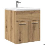 Autumn salemeuble pour vasque  poser / meuble wc - armoire lavabo de salle de bain chne artisanalbois ...