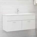 Autumn salesupport vasque / meuble bas wc - armoire dvier blanc 100x385x46 cm bois d?ingnierie 2025997350 ...