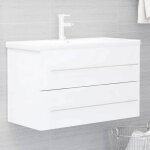 Autumn salesupport vasque / meuble bas wc - armoire dvier blanc 80x385x48 cm bois d?ingnierie 2025814488 ...