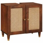 Autumn salesupport vasque / meuble bas wc - armoire dévier avec étagère avec porte marron 62 x 33 x 58 ... Autumn salesupport vasque / meuble bas wc - armoire dévier avec étagère avec porte marron 62 x 33 x 58 ...