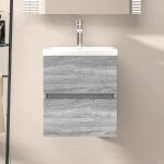 Autumn salesupport vasque / meuble bas wc - armoire dévier sonoma gris 41x385x45 cm bois dingénierie ... Autumn salesupport vasque / meuble bas wc - armoire dévier sonoma gris 41x385x45 cm bois dingénierie ...