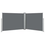 Brise - vue - helloshop26 - r�tractable double face - 140 x 0 - 1000 cm - rev�tement pu - enroulement ...