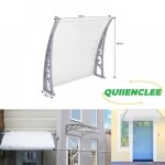 Auvent de porte et fen�tre diy - 60 * 100 cm - marquise - con�u pour les garages les jardins et les porches ...