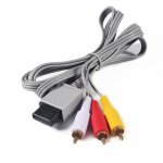 Av cable for wii wii u audio video av cable cord for nintendo wii and wii u compatible for television ...