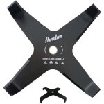 Avalon - disque incurvé à 4 pointes pour débroussailleuse (300 x 40 mm) lame pour couper principalement ... Avalon - disque incurvé à 4 pointes pour débroussailleuse (300 x 40 mm) lame pour couper principalement ...