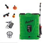Pulvérisateur à dos - avalon - 16 l - batterie rechargeable - lance inox - arrosage de jardin Pulvérisateur à dos - avalon - 16 l - batterie rechargeable - lance inox - arrosage de jardin