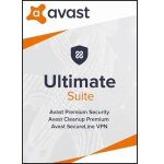 Logiciel de scurit - avast - ultimate 2024 - 3 ans - 10 appareils - tlchargement