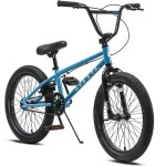 Avasta vélo bmx freestyle 18 pouces pour enfants de 5 6 7 8 ans garçons filles et débutants bleu Avasta vélo bmx freestyle 18 pouces pour enfants de 5 6 7 8 ans garçons filles et débutants bleu
