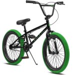 Avasta vélo bmx freestyle 18 pouces pour enfants de 5 6 7 8 ans garçons filles et débutants noir et vert ... Avasta vélo bmx freestyle 18 pouces pour enfants de 5 6 7 8 ans garçons filles et débutants noir et vert ...