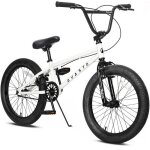 Avasta v�lo bmx freestyle pour enfants de 5 6 7 8 ans gar�ons filles et adolescents d�butants blanc