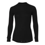 Avento lot de 2 sous - vtements thermiques manches longues femme - noir