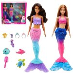 Aventure ocanique barbie hbw89 poupes sirnes dans un coffret de jeu