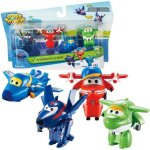 Jouet - super wings - avions chace flip jerome & mira - convertibles - plastique