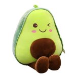 Avocat en peluche oreiller alimentaire mignon et amusant coussin en forme de fruit jouet en peluche 177 ...