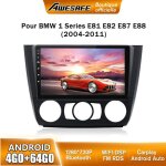 Awesafe 4g autoradio android 13 pour bmw 1 series e81 e82 e87 e88 (2004 - 2011) 4go + 64go 9 pouces �cran ...